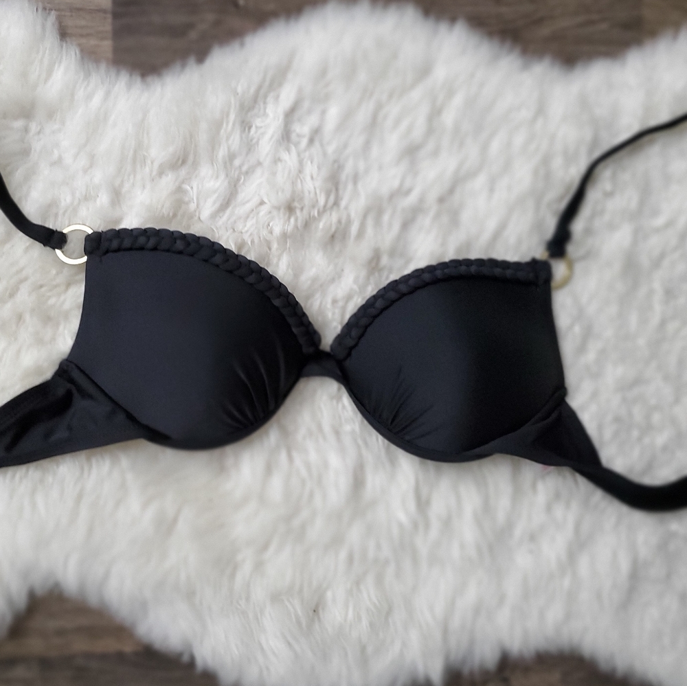 XHILARATION padded push up bikini top